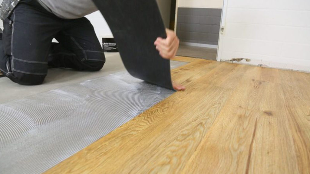 Adhesive vinyl flooring - 4 ways to install adhesive vinyl