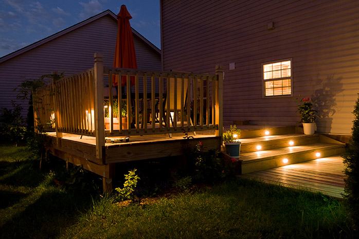 A coherent lighting concept for your terrace lighting is an important aspect of design

