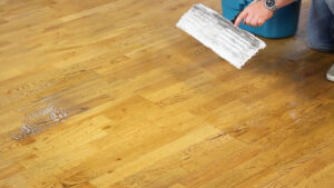 Cleaning Heavily Soiled Parquet