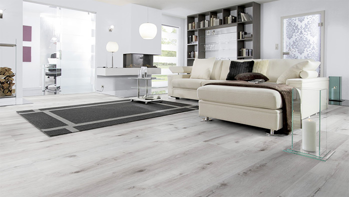 Cosy and soothing - Vinyl flooring with a wood effect