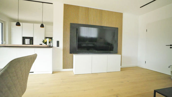 DIY TV Wall – Guide with Acoustic Panels 4